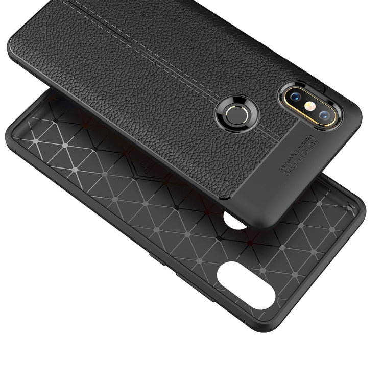 For Xiaomi MI Mix 2S Litchi Texture Soft TPU Protective Case