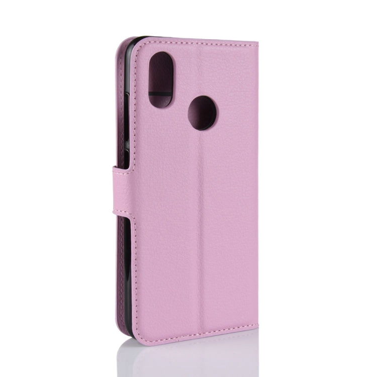 Litchi Texture Horizontal Flip Leather Case for Xiaomi Mi 8, with Wallet & Holder & Card Slots