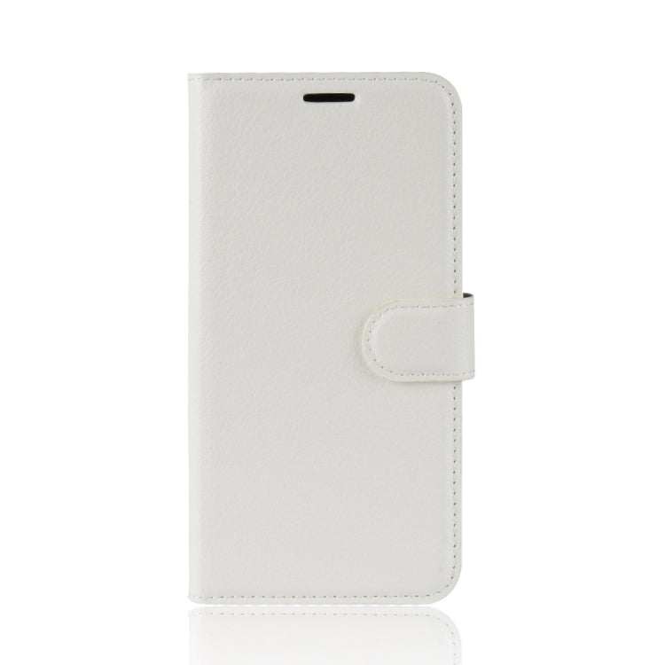Litchi Texture Horizontal Flip Leather Case for Xiaomi Mi 8, with Wallet & Holder & Card Slots