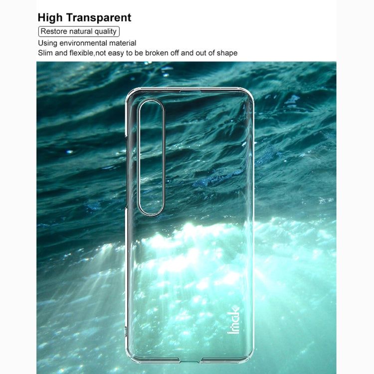 For Xiaomi Mi 10 5G / 10 Pro 5G IMAK Wing II Wear-resisting Crystal Pro PC Protective Case