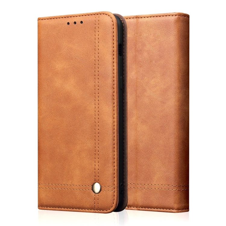 Casual Style Retro Crazy Horse Texture Horizontal Flip Leather Case for Xiaomi Redmi Note 7 / Note 7 Pro, with Card Slots & Holder & Wallet