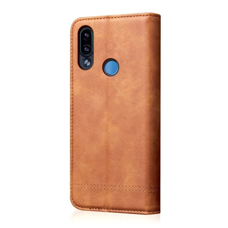 Casual Style Retro Crazy Horse Texture Horizontal Flip Leather Case for Xiaomi Redmi Note 7 / Note 7 Pro, with Card Slots & Holder & Wallet
