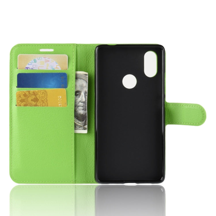 Litchi Texture Horizontal Flip Leather Case for Xiaomi Mi 8 SE, with Wallet & Holder & Card Slots