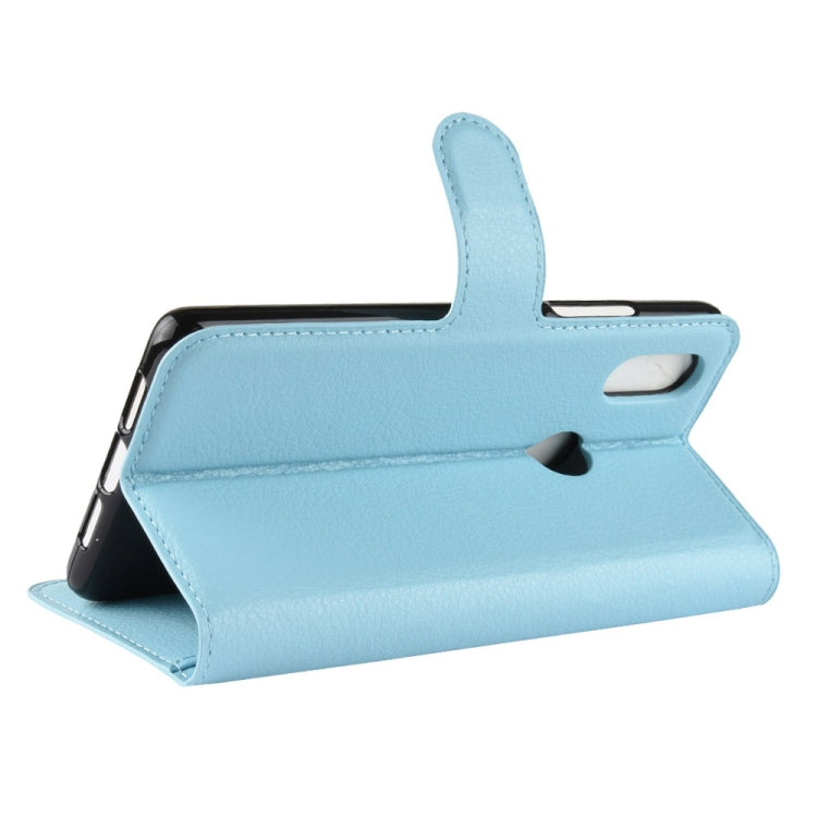Litchi Texture Horizontal Flip Leather Case for Xiaomi Mi 8 SE, with Wallet & Holder & Card Slots