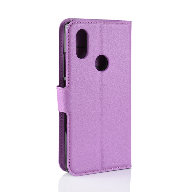 Litchi Texture Horizontal Flip Leather Case for Xiaomi Mi 8 SE, with Wallet & Holder & Card Slots