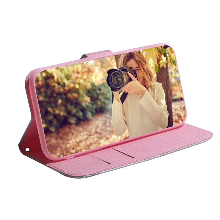 Magnolia Flower Pattern Coloured Drawing Horizontal Flip Leather Case for Xiaomi Redmi Note 7, with Holder & Card Slots & Wallet