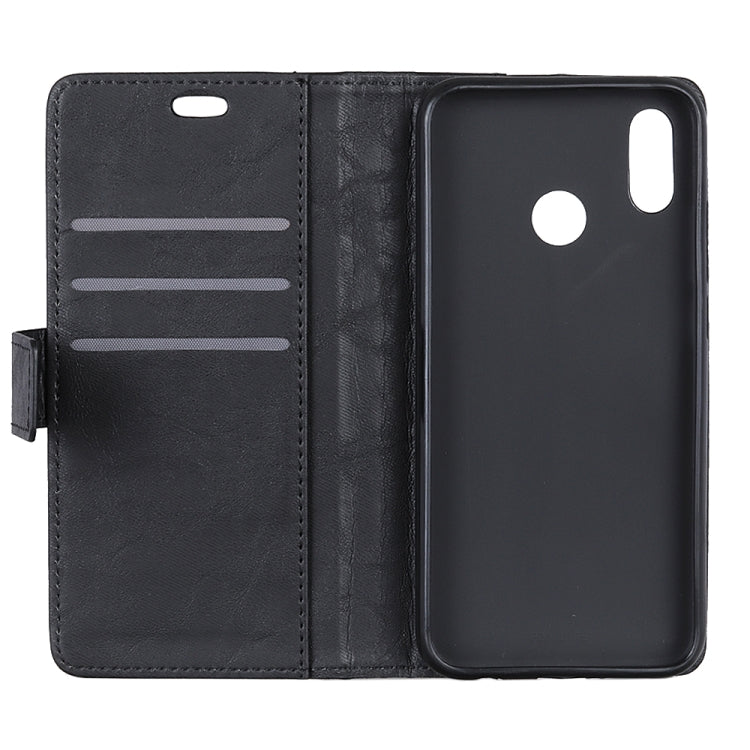 Copper Buckle Retro Crazy Horse Texture Horizontal Flip Leather Case for Xiaomi Mi 8 SE, with Holder & Card Slots & Wallet