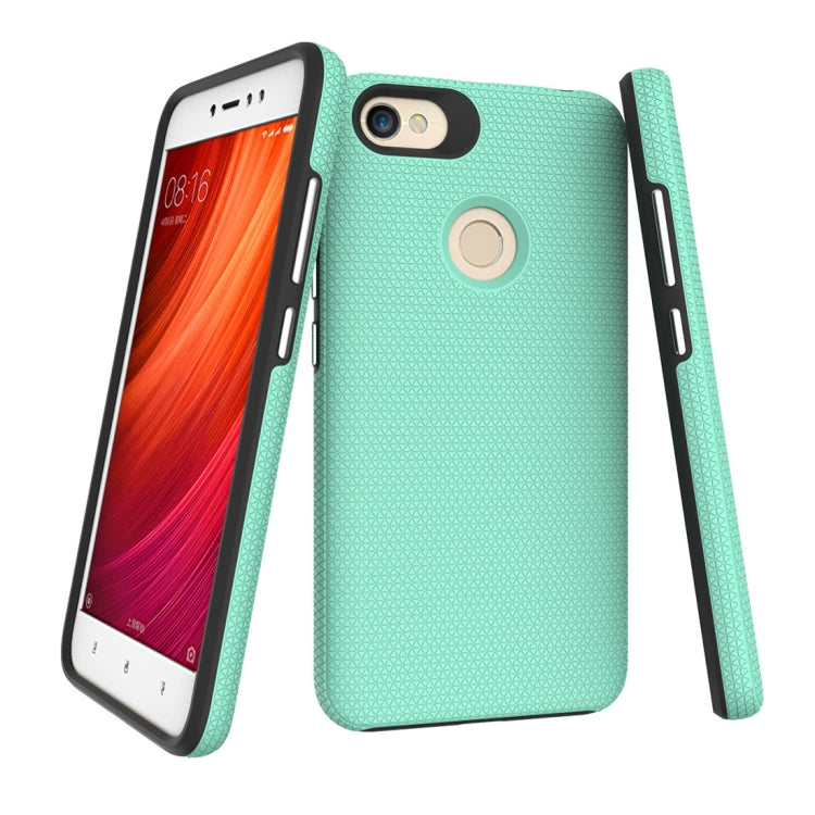 For Xiaomi Redmi Note 5A PC + TPU Chrome Plated Press Button Anti-slip Protective Back Case