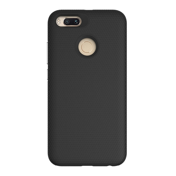For Xiaomi Mi 5X & A1 PC + TPU Chrome Plated Press Button Anti-slip Protective Back Case
