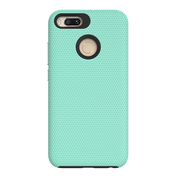 For Xiaomi Mi 5X & A1 PC + TPU Chrome Plated Press Button Anti-slip Protective Back Case