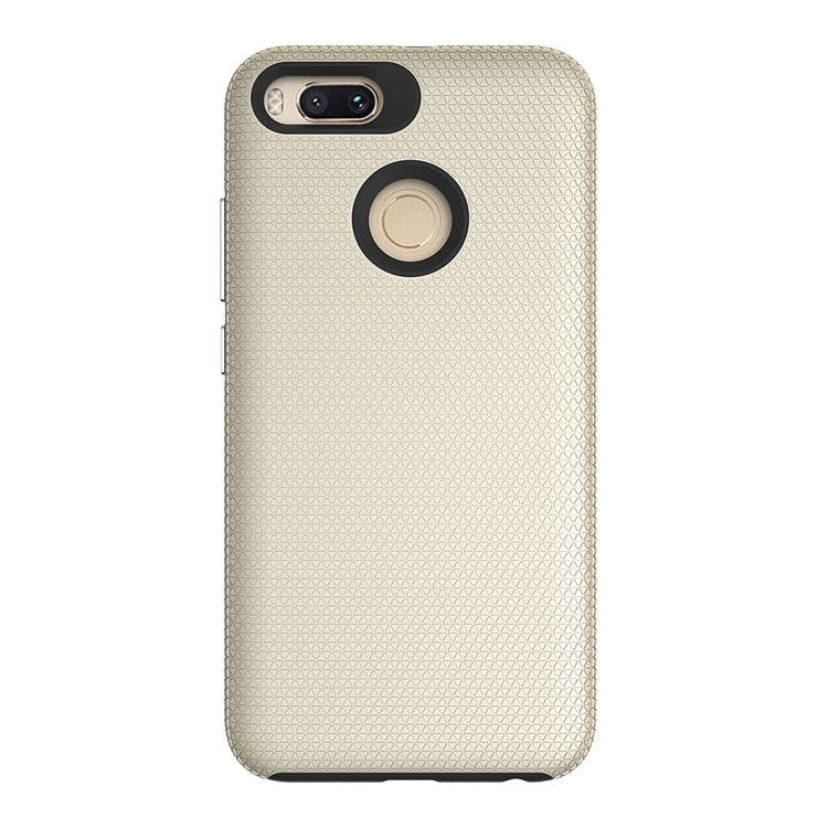 For Xiaomi Mi 5X & A1 PC + TPU Chrome Plated Press Button Anti-slip Protective Back Case