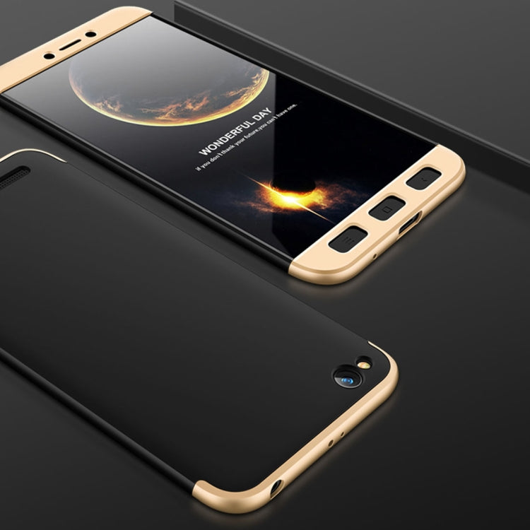 GKK for  Xiaomi Redmi 5A Three-paragraph 360 Degree Full Coverage PC Protective Case Back Cover