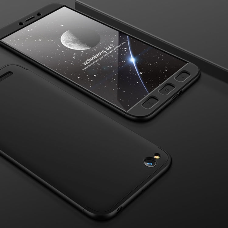GKK for  Xiaomi Redmi 5A Three-paragraph 360 Degree Full Coverage PC Protective Case Back Cover