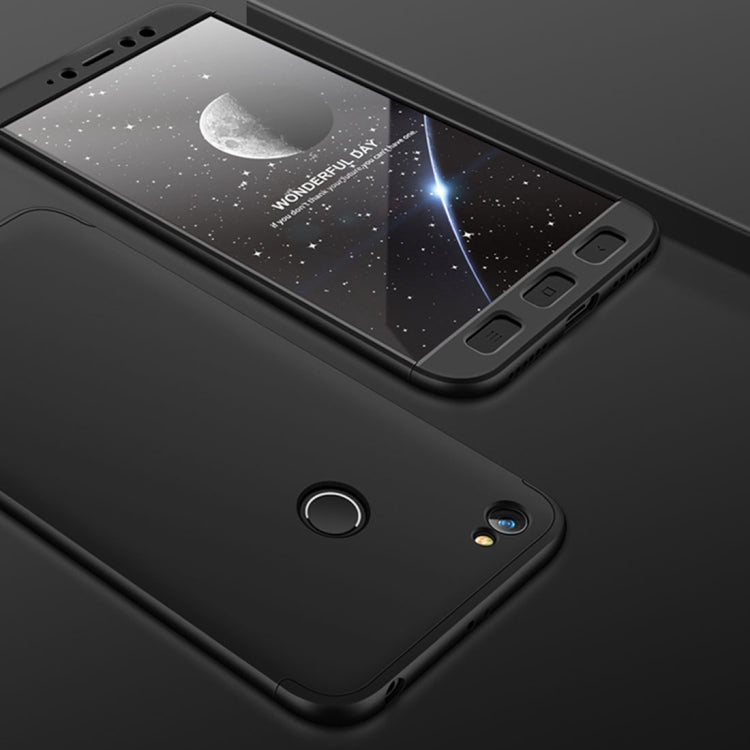 GKK for  Xiaomi Redmi Note 5A Pro / Prime Three-paragraph 360 Degree Full Coverage PC Protective Case Back Cover