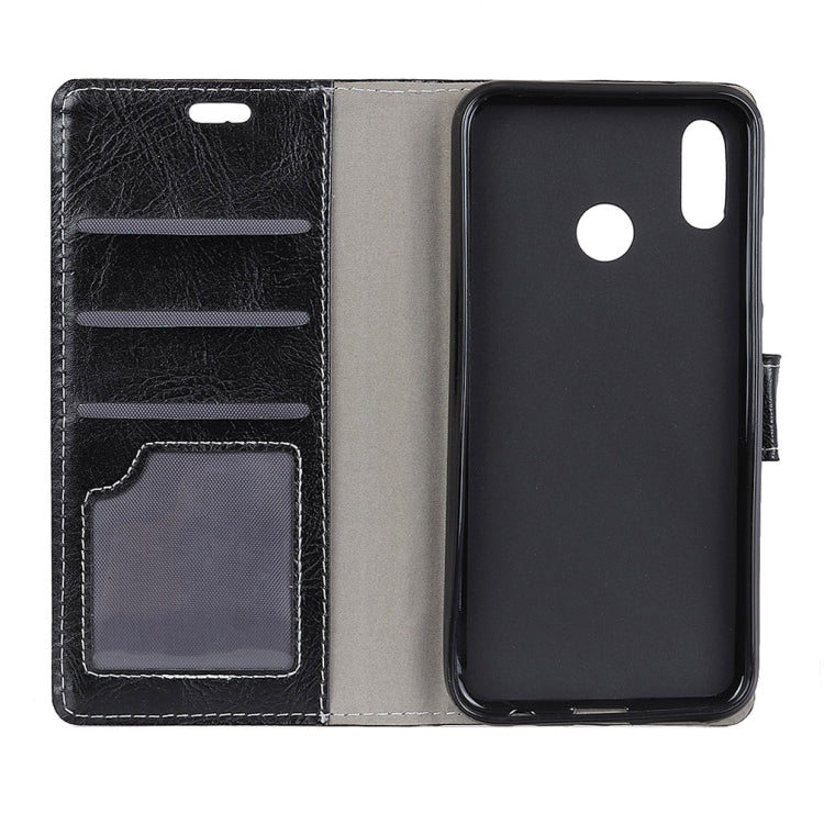 Retro Crazy Horse Texture Horizontal Flip Leather Case for Xiaomi Mi 8 SE, with Holder & Card Slots & Wallet & Photo Frame