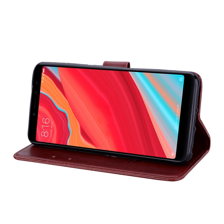 Rose Embossed Horizontal Flip Environmental PU Leather Case for Xiaomi Redmi S2, with Holder & Card Slots & Wallet