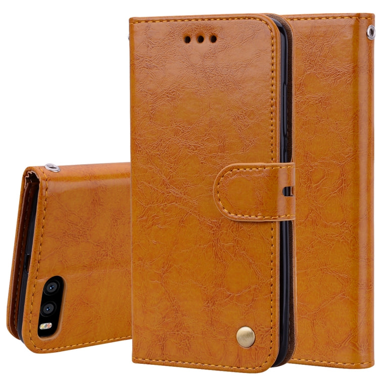Business Style Oil Wax Texture Horizontal Flip Leather Case for Xiaomi Mi 6, with Holder & Card Slots & Wallet