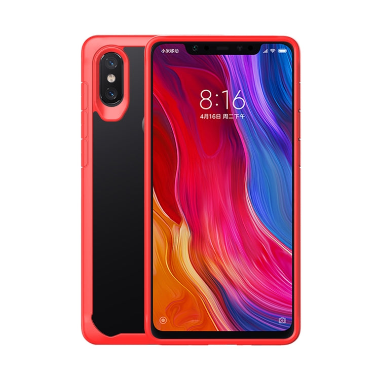 Transparent PC + TPU Full Coverage Shockproof Protective Case for Xiaomi Mi 8