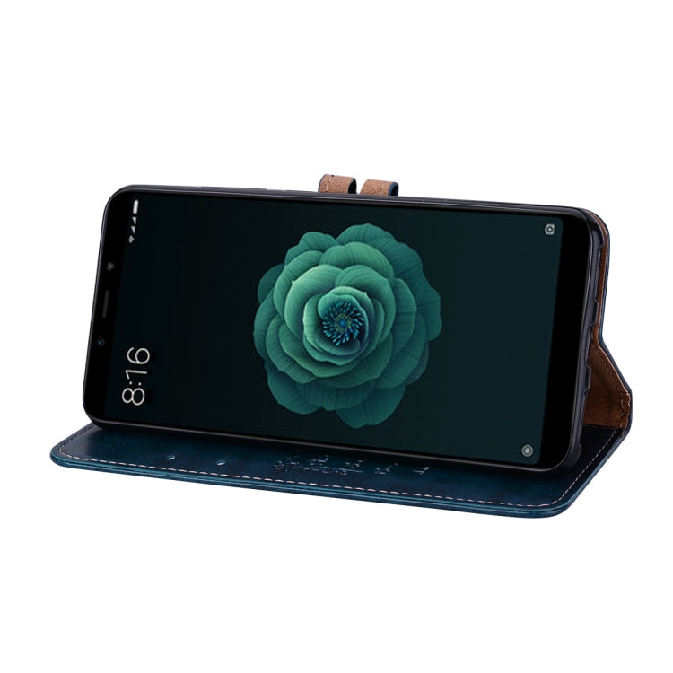Business Style Oil Wax Texture Horizontal Flip Leather Case for Xiaomi Mi 6X / A2, with Holder & Card Slots & Wallet