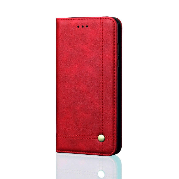 Casual Style Retro Crazy Horse Texture Horizontal Flip Leather Case for Xiaomi Pocophone F1, with Card Slots & Holder & Wallet