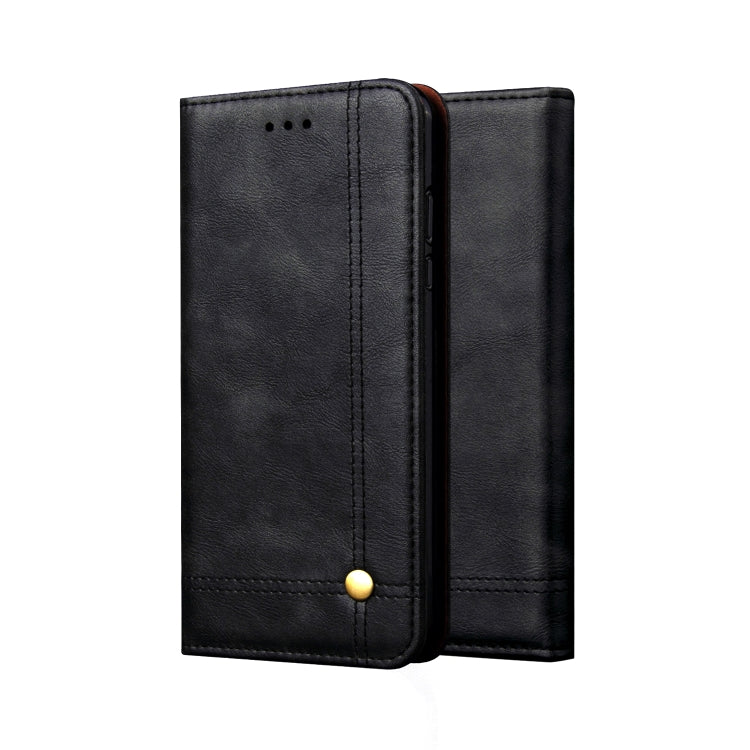 Casual Style Retro Crazy Horse Texture Horizontal Flip Leather Case for Xiaomi Mi 8 Lite, with Card Slots & Holder & Wallet