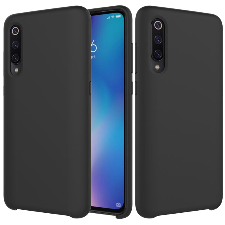 Solid Color Liquid Silicone Dropproof Protective Case for Xiaomi Mi 9