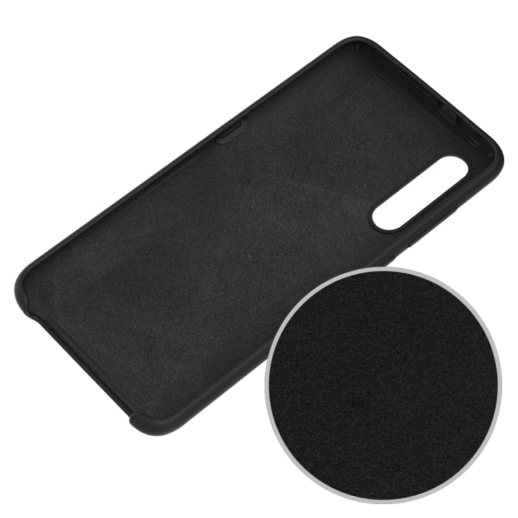 Solid Color Liquid Silicone Dropproof Protective Case for Xiaomi Mi 9