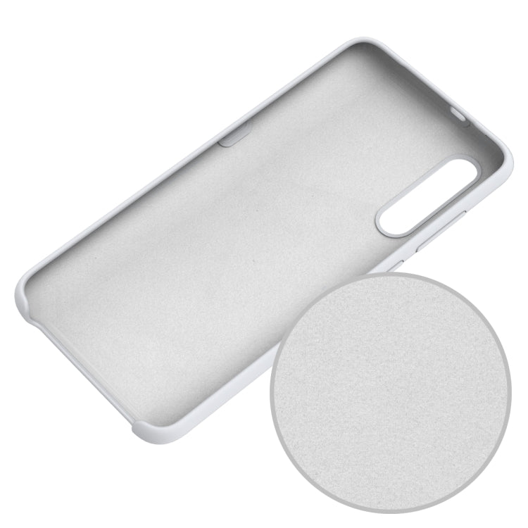 Solid Color Liquid Silicone Dropproof Protective Case for Xiaomi Mi 9