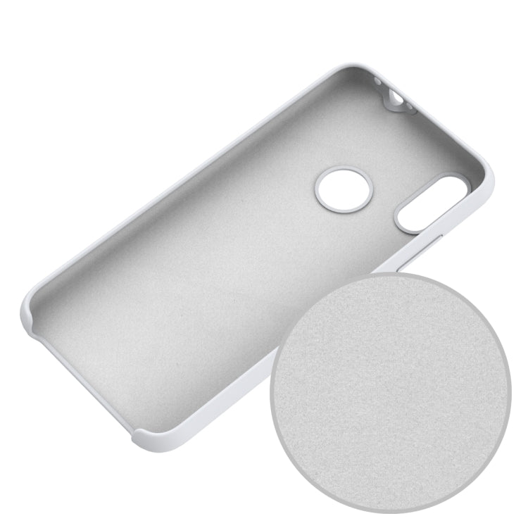 Solid Color Liquid Silicone Dropproof Protective Case for Xiaomi Redmi Note 7