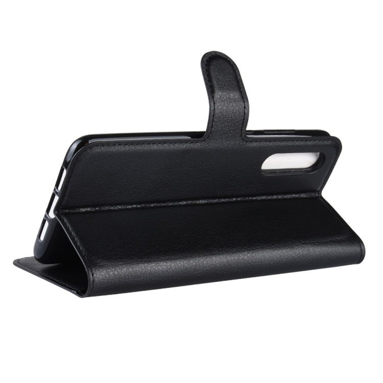 Litchi Texture Horizontal Flip Leather Case for Xiaomi Mi9, with Wallet & Holder & Card Slots