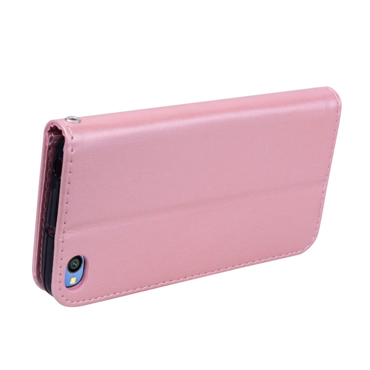 Rose Embossed Horizontal Flip PU Leather Case for Xiaomi Redmi Go, with Holder & Card Slots & Wallet