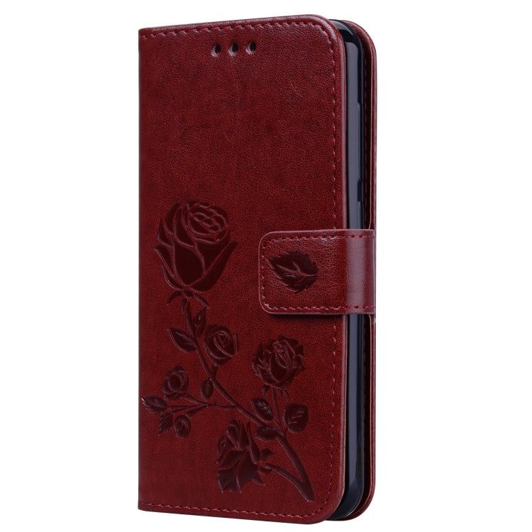 Rose Embossed Horizontal Flip PU Leather Case for Xiaomi Redmi Go, with Holder & Card Slots & Wallet