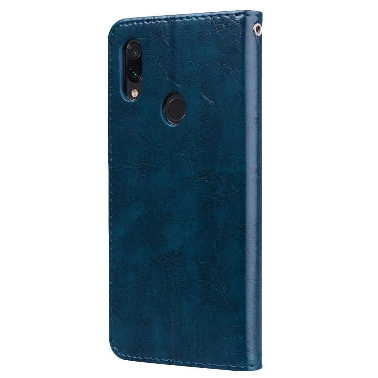 Business Style Oil Wax Texture Horizontal Flip Leather Case for Xiao