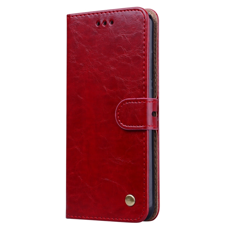 Business Style Oil Wax Texture Horizontal Flip Leather Case for Xiao