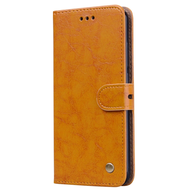 Business Style Oil Wax Texture Horizontal Flip Leather Case for Xiao