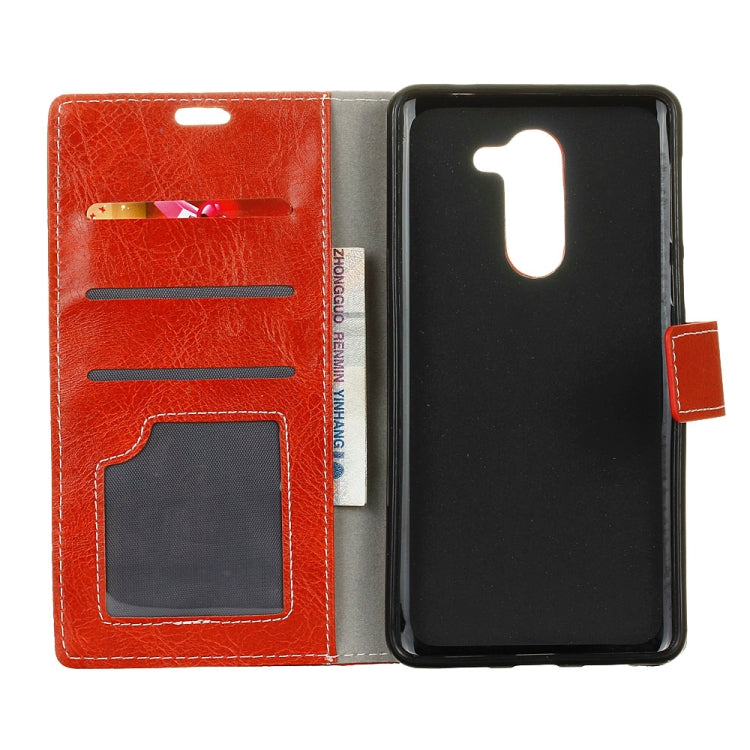 Retro Crazy Horse Texture Horizontal Flip Leather Case for Xiaomi Pocophone F1, with Holder & Card Slots & Wallet