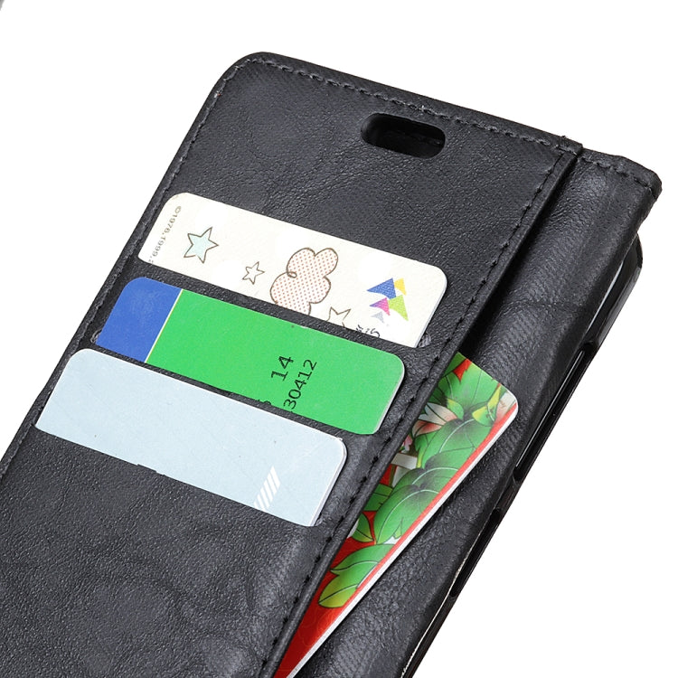 Copper Buckle Retro Crazy Horse Texture Horizontal Flip Leather Case for Xiaomi Redmi 6 Pro, with Holder & Card Slots & Wallet