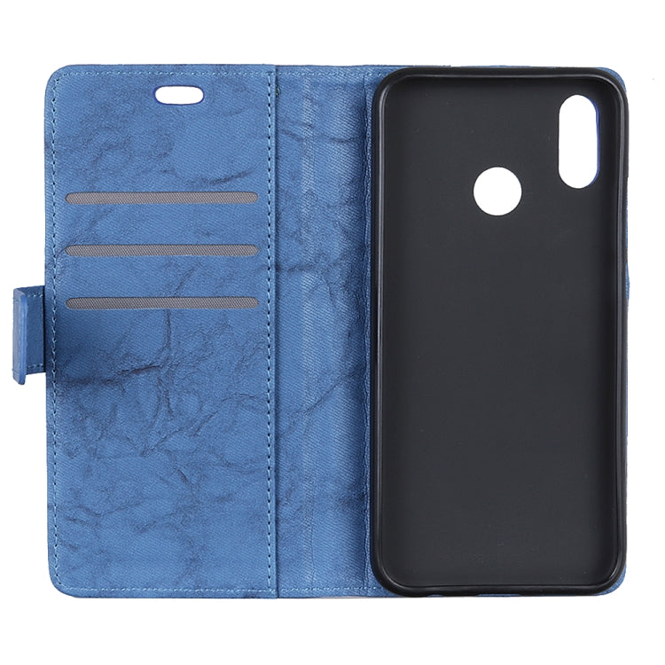 Copper Buckle Retro Crazy Horse Texture Horizontal Flip Leather Case for Xiaomi Redmi 6 Pro, with Holder & Card Slots & Wallet