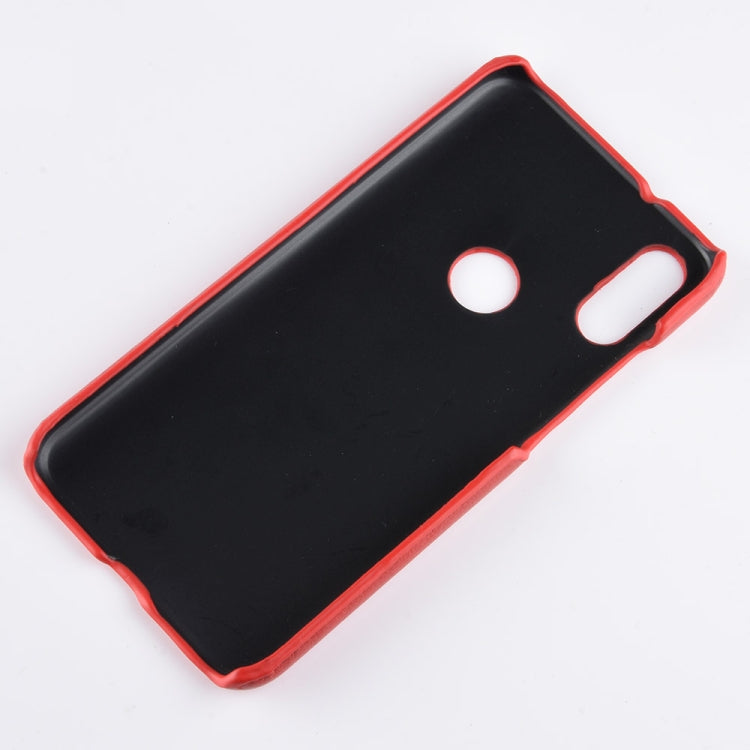 Shockproof Litchi Texture PC + PU Case for Xiaomi Redmi Note 7