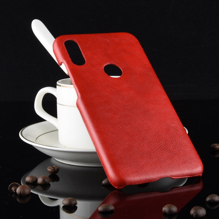 Shockproof Litchi Texture PC + PU Case for Xiaomi Redmi Note 7