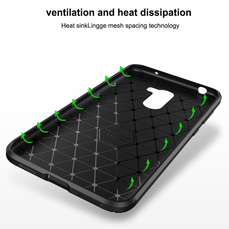 Beetle Shape Carbon Fiber Texture Shockproof TPU Case for Xiaomi Pocophone F1