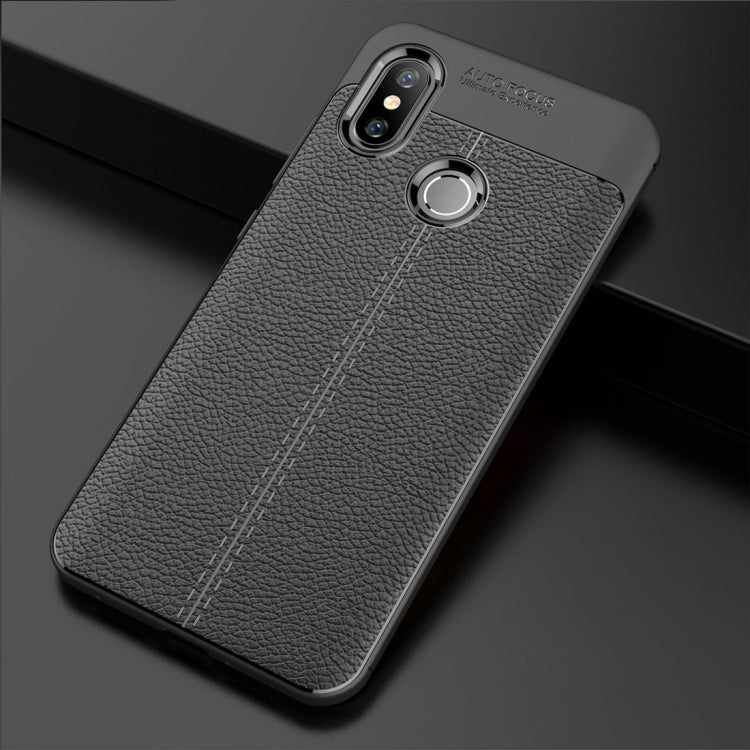 Litchi Texture TPU Protective Case for Xiaomi Mi