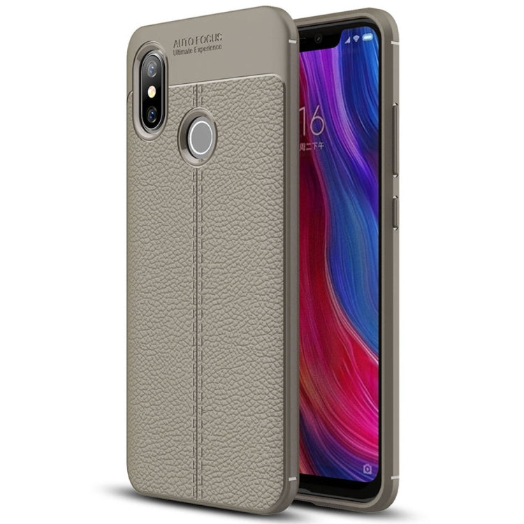 Litchi Texture TPU Protective Case for Xiaomi Mi