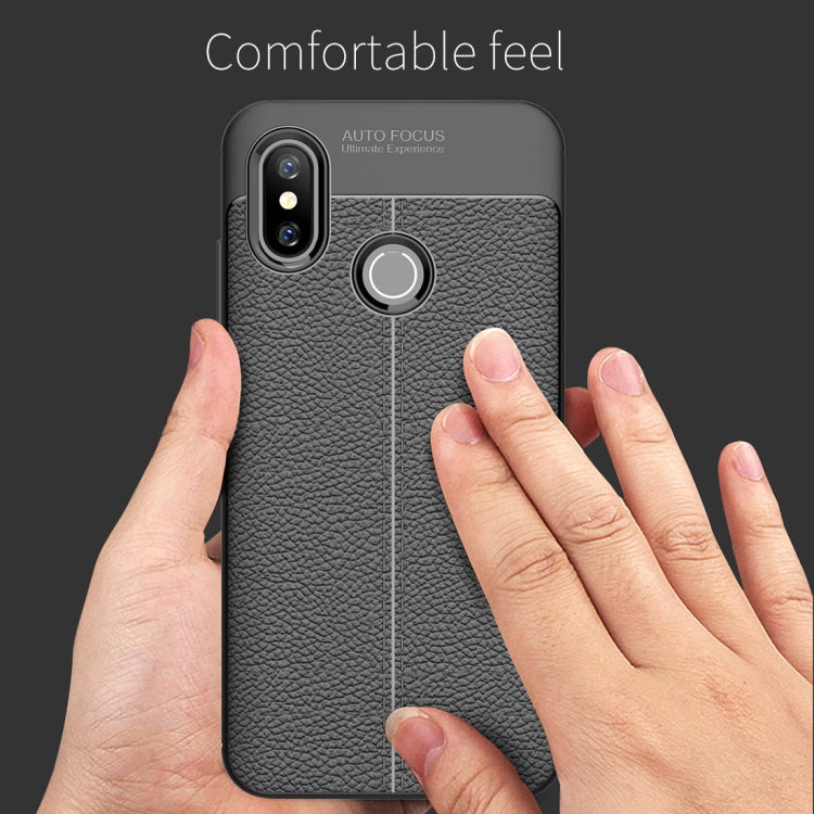 Litchi Texture TPU Protective Case for Xiaomi Mi