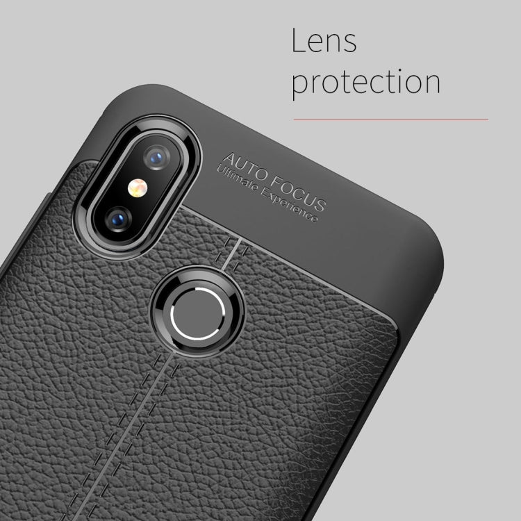 Litchi Texture TPU Protective Case for Xiaomi Mi