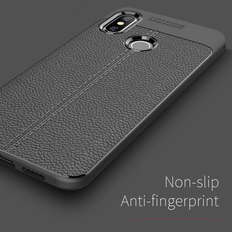 Litchi Texture TPU Protective Case for Xiaomi Mi