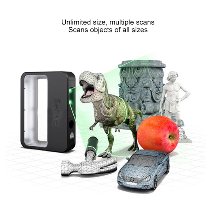 3D Systems Sense 2 Handheld 3D Scanner High Precision USB Connection for Design Research Crafts Processing Scan Items and Human