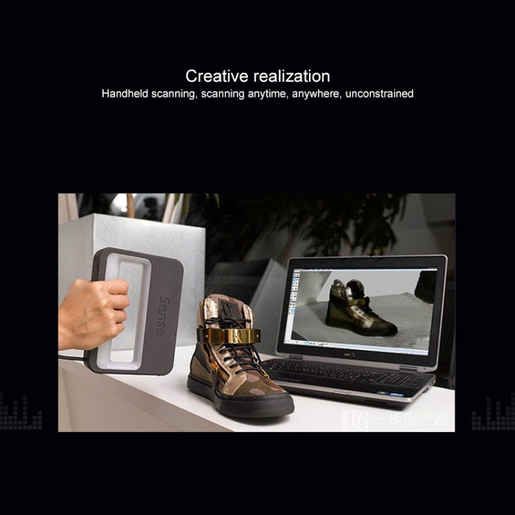 3D Systems Sense 2 Handheld 3D Scanner High Precision USB Connection for Design Research Crafts Processing Scan Items and Human