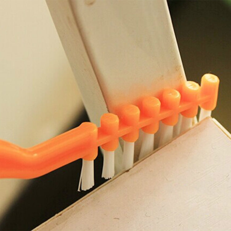 Dead Door Cleaning Brush (Colour: Orange)
