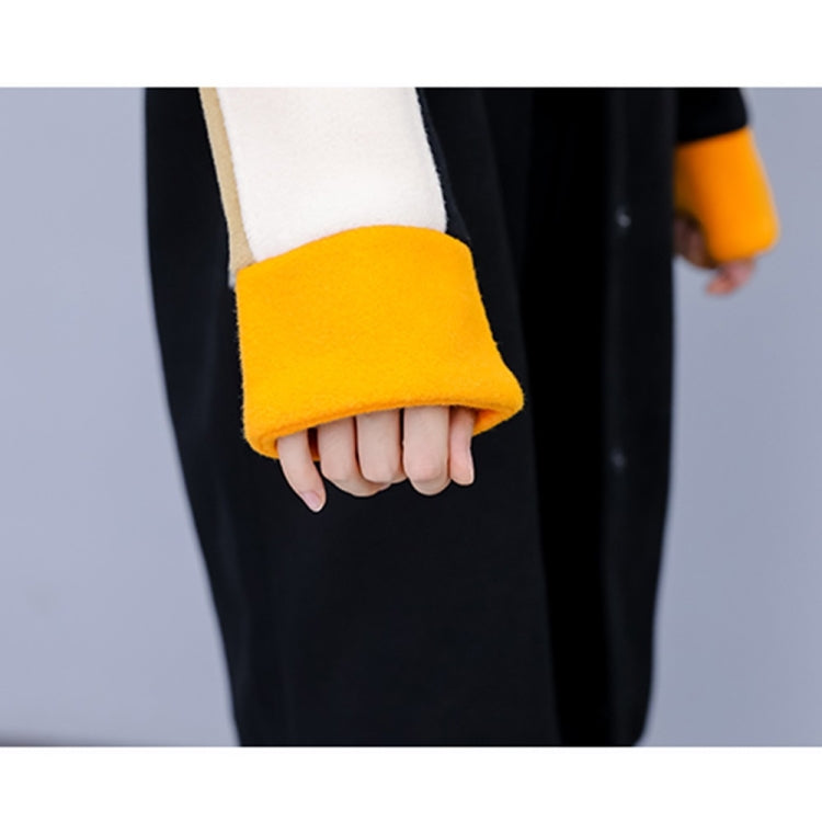 Autumn And Winter Beauty Figure Printing Color-blocking Double-sided Cashmere Coat Mid-length Woolen Coat for Ladies